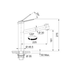 115.0596.389 TANGO NEO DOCCIA PLUS inox 1